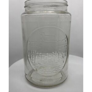Vintage 1970's Tang Anchor Hocking Glass‎ Container Wharf 2 15 L Great Condition